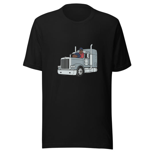 black truck driver - 4016