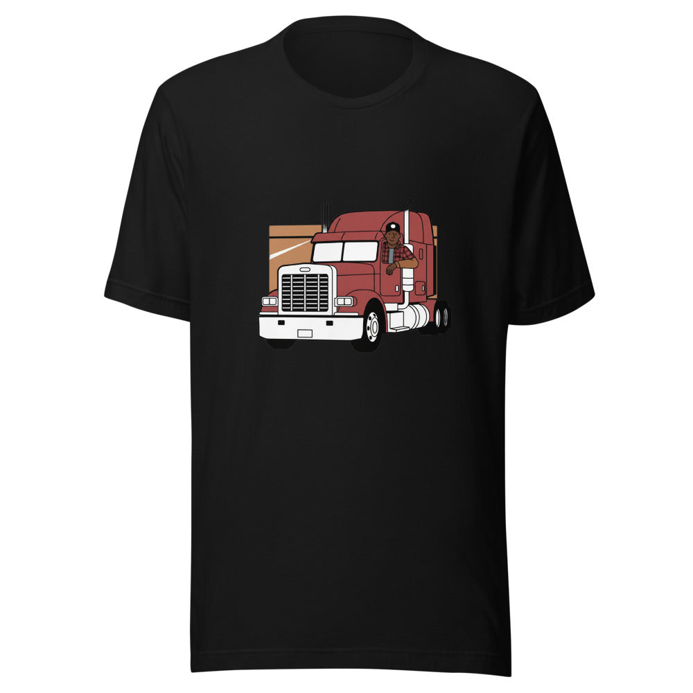 black truck driver - 4016