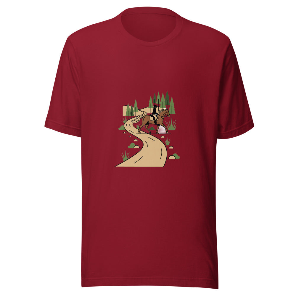 horse trail riding - 4061