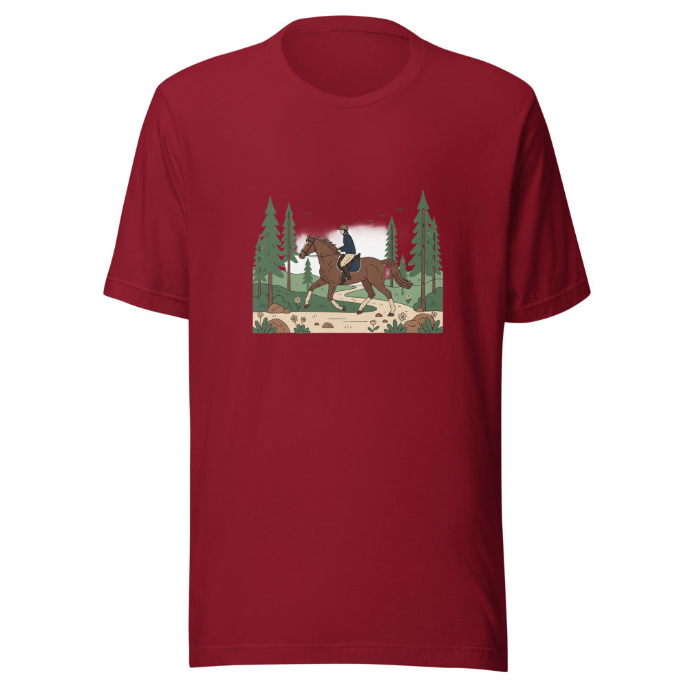 horse trail riding - 4061
