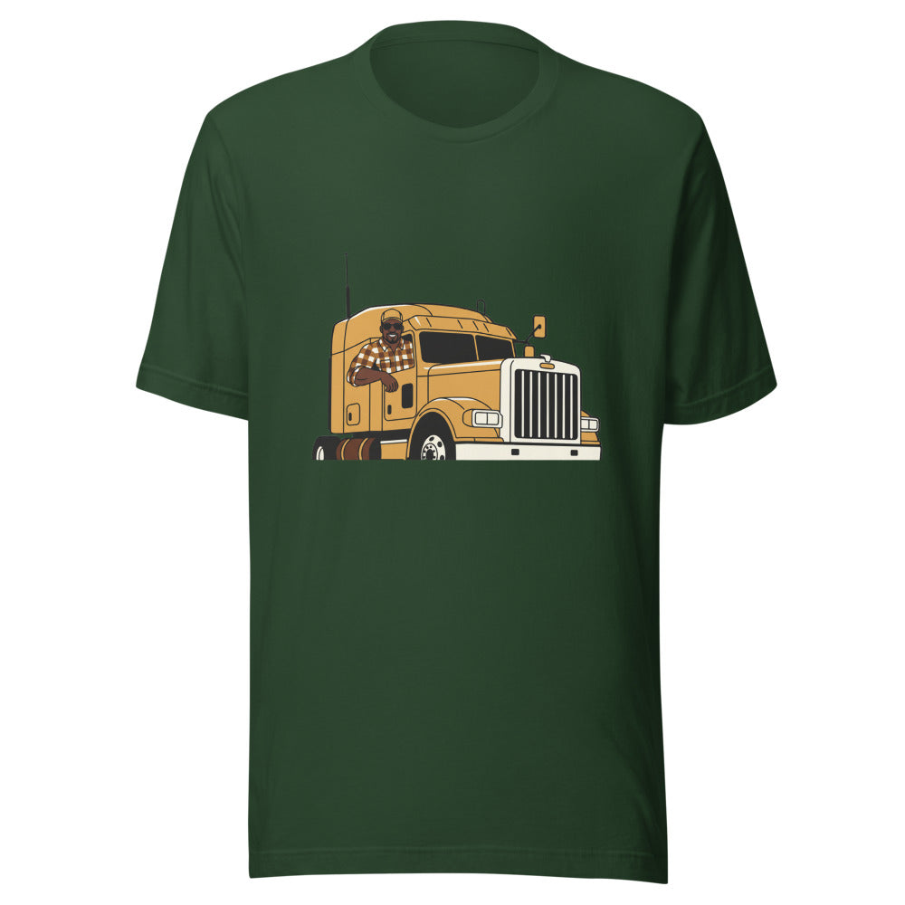 black truck driver - 8451