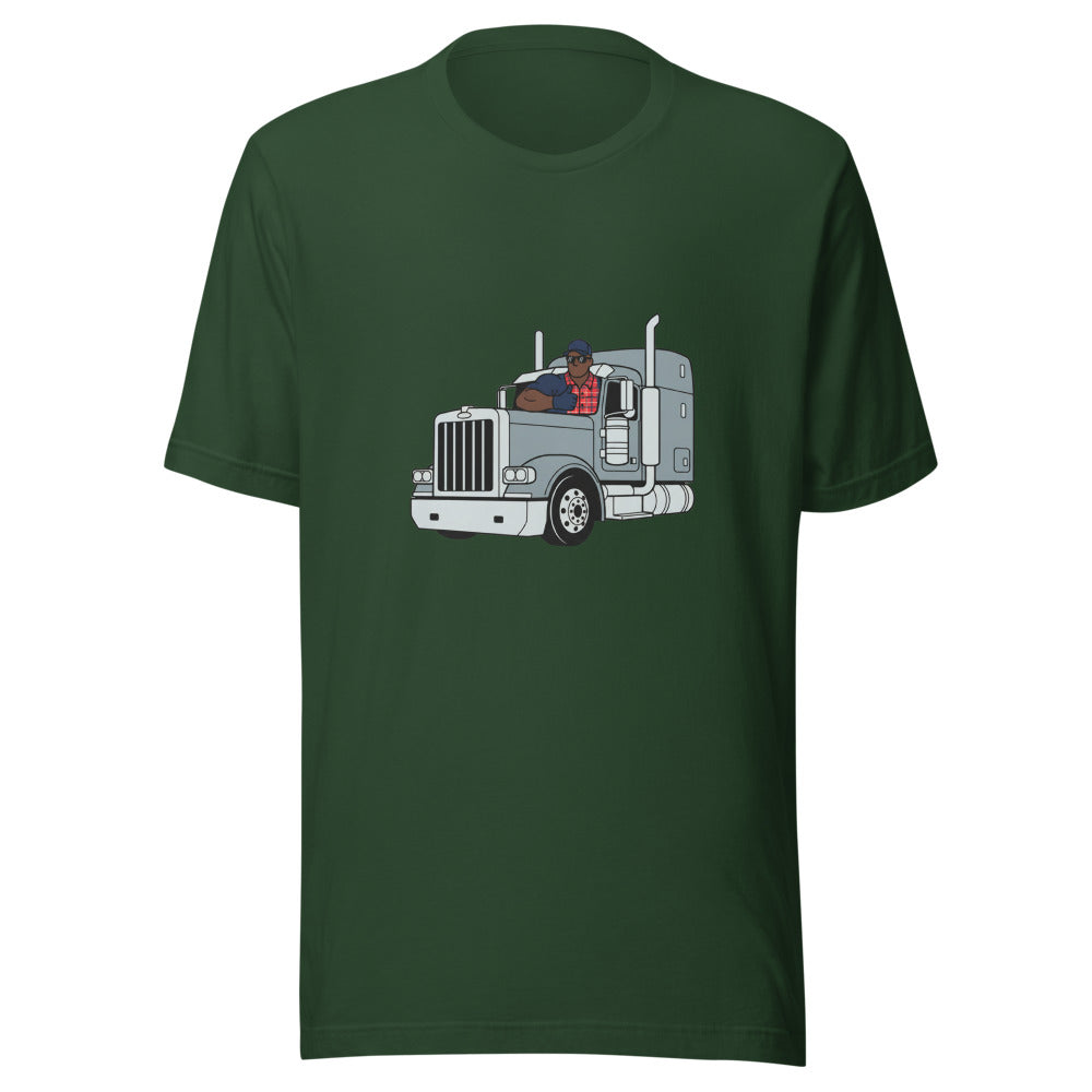 black truck driver - 8451