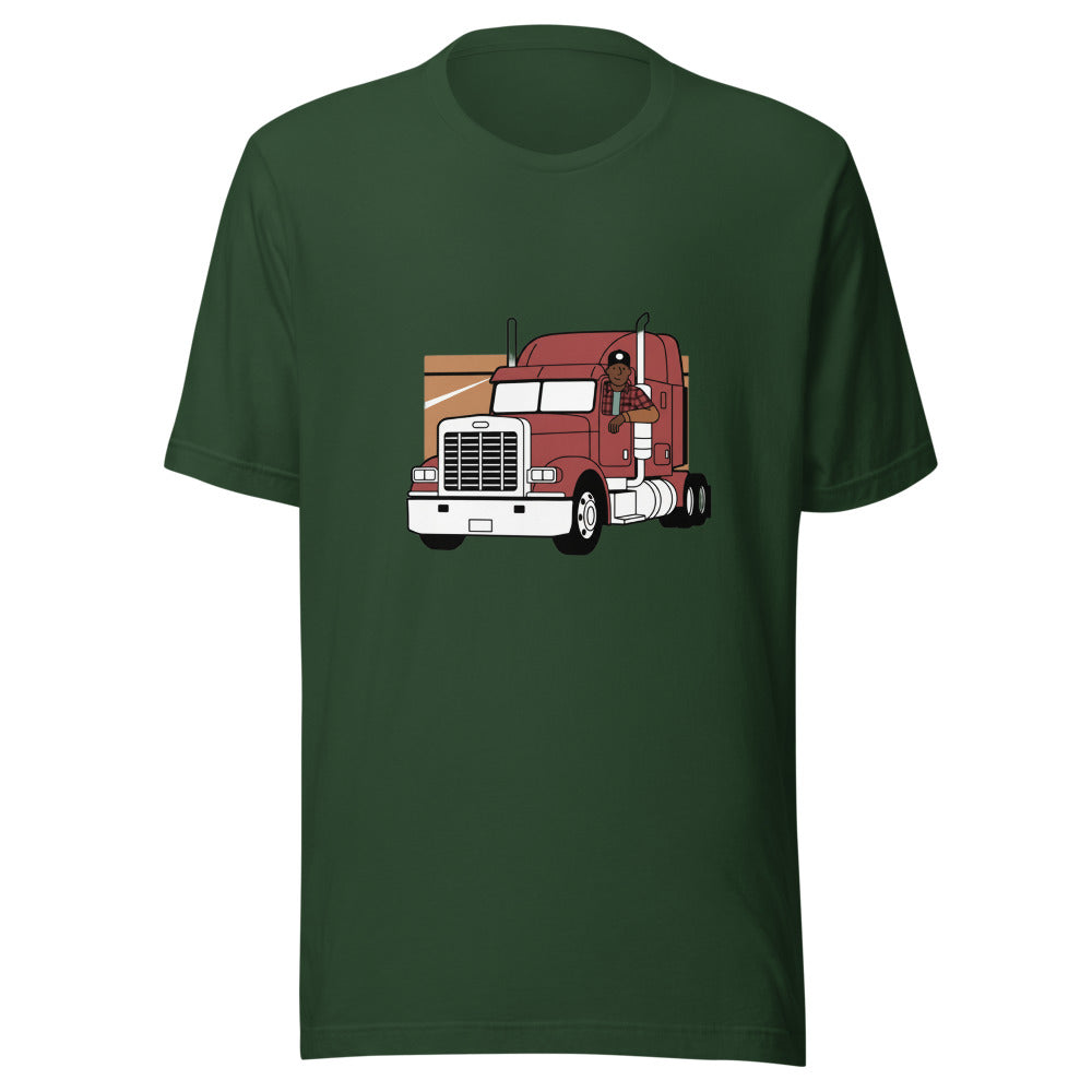 black truck driver - 8451