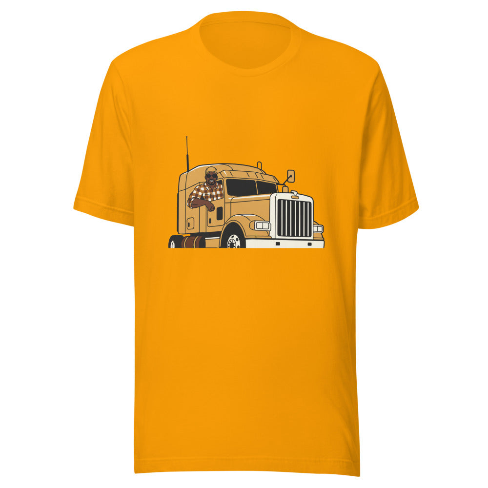 black truck driver - 4081