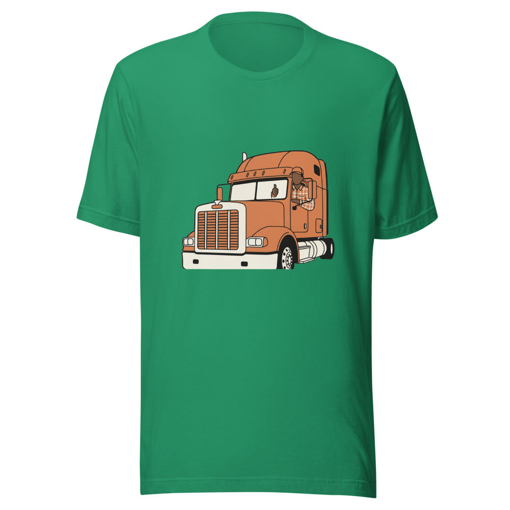 black truck driver - 4086