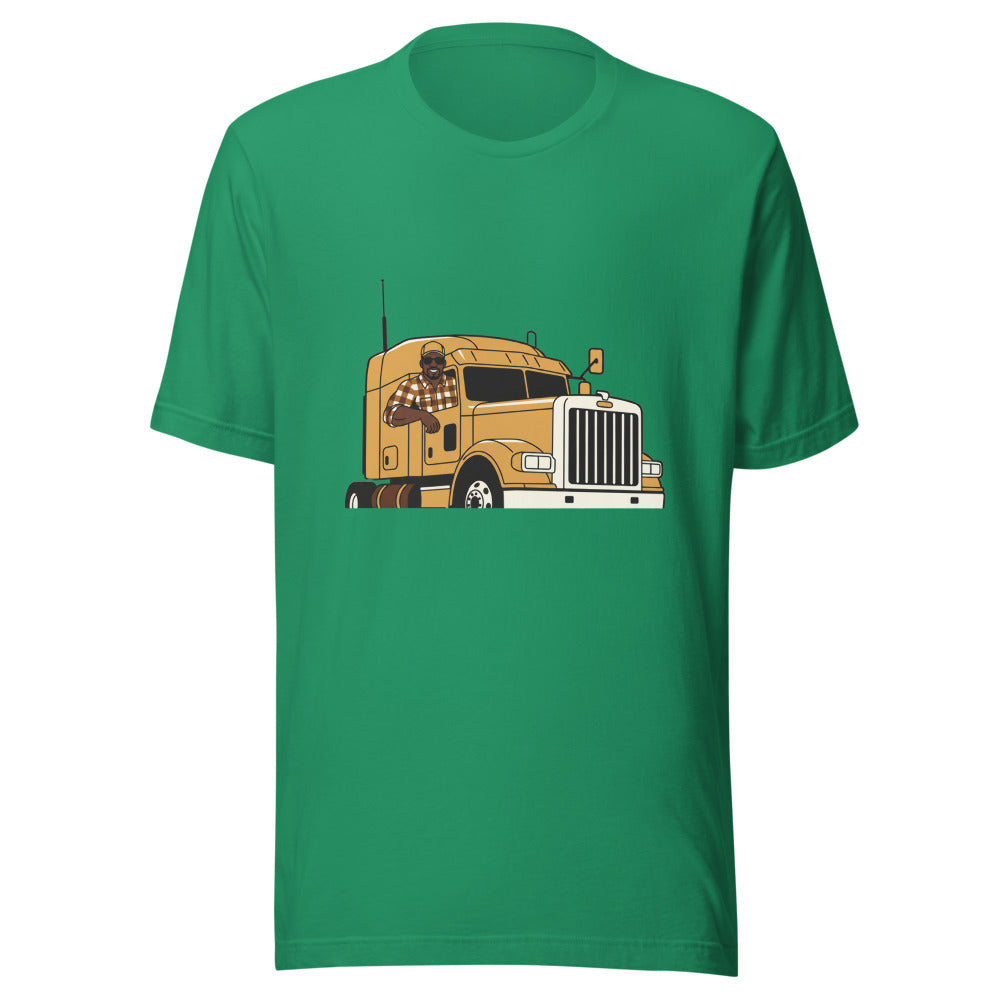 black truck driver - 4086