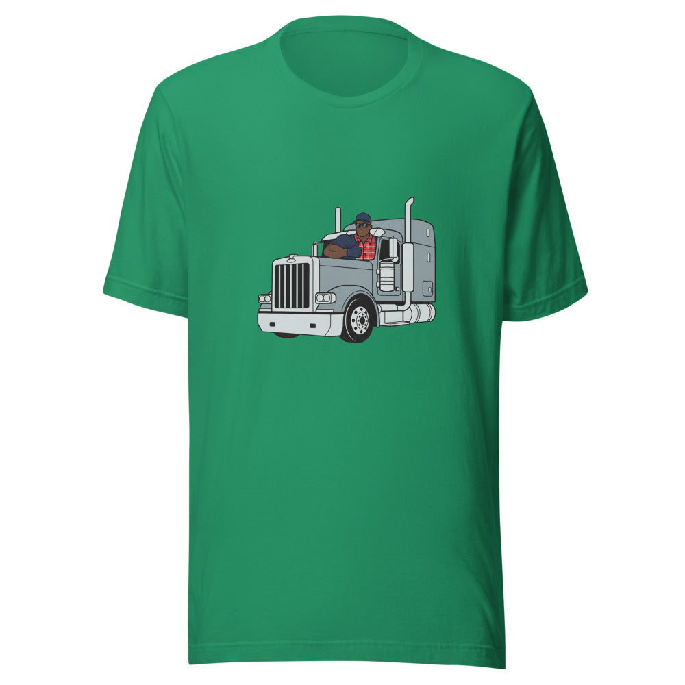 black truck driver - 4086