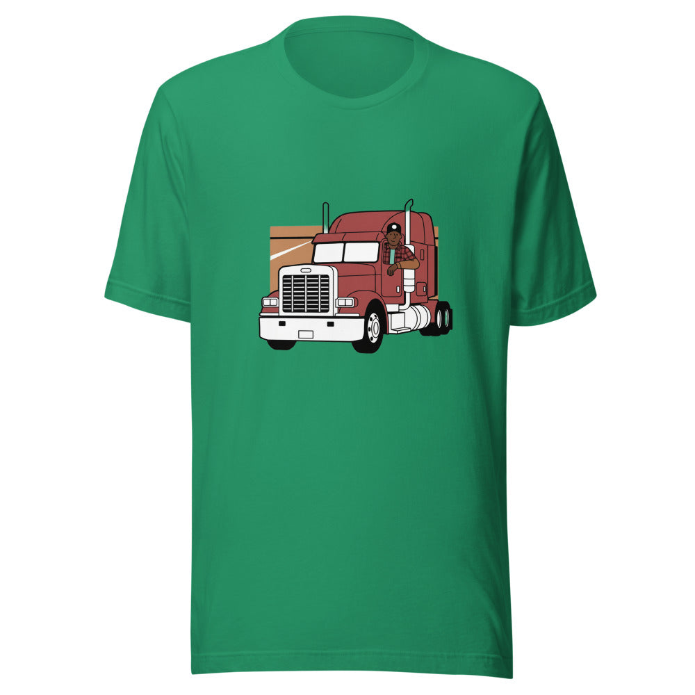 black truck driver - 4086