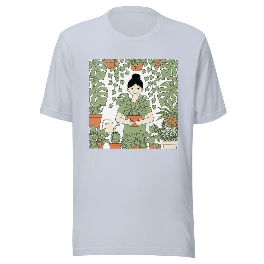 plant mom shirt - 4096