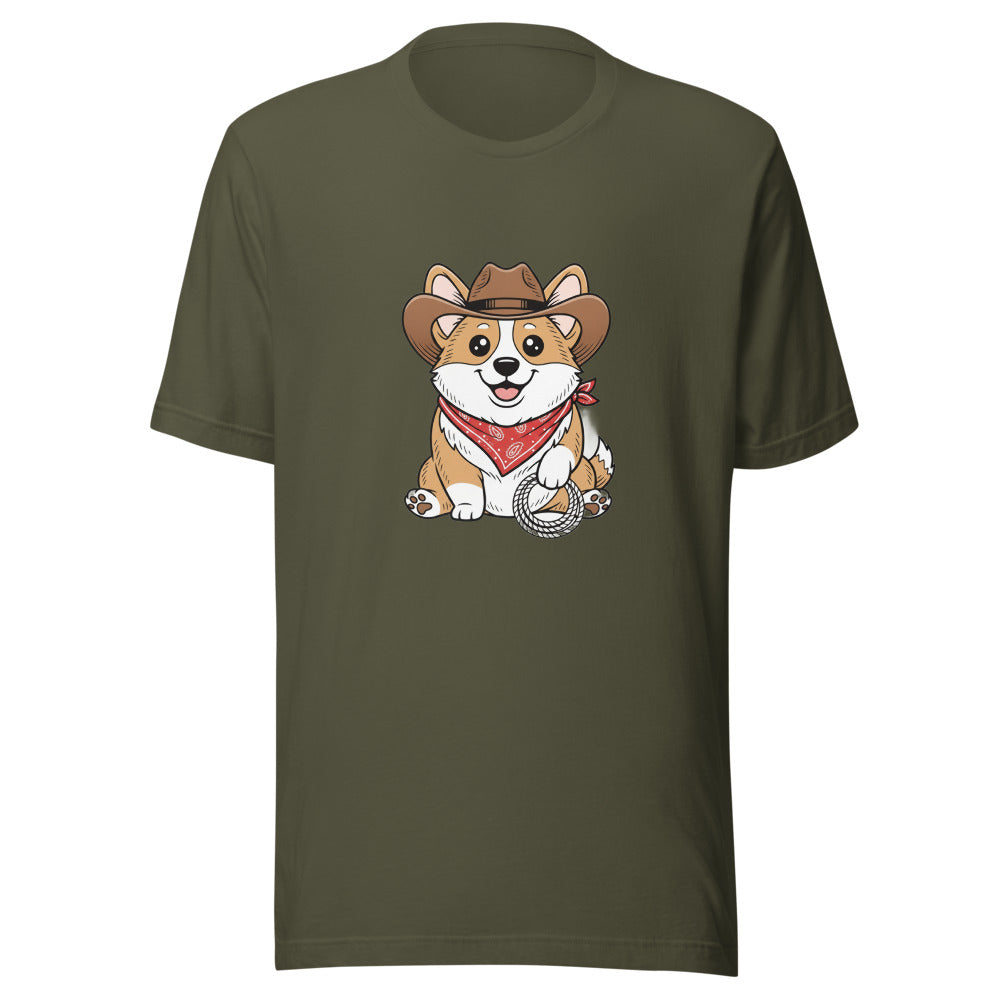 cowboy corgi - 17203