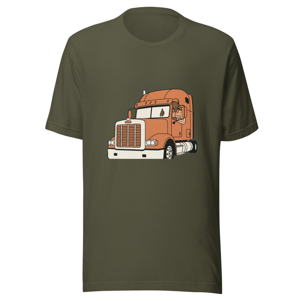 black truck driver - 17203