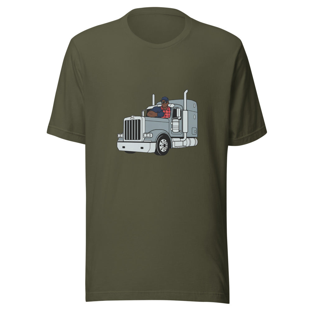 black truck driver - 17203