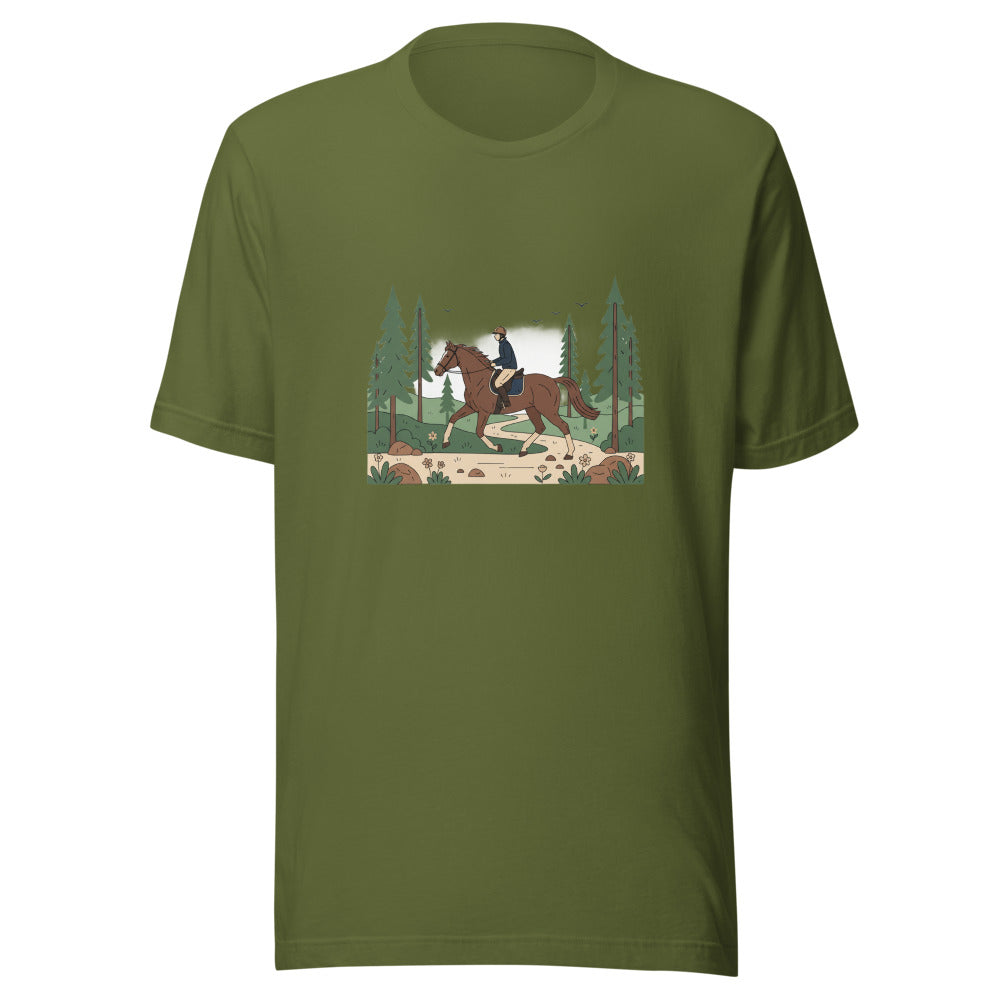 horse trail riding - 4121