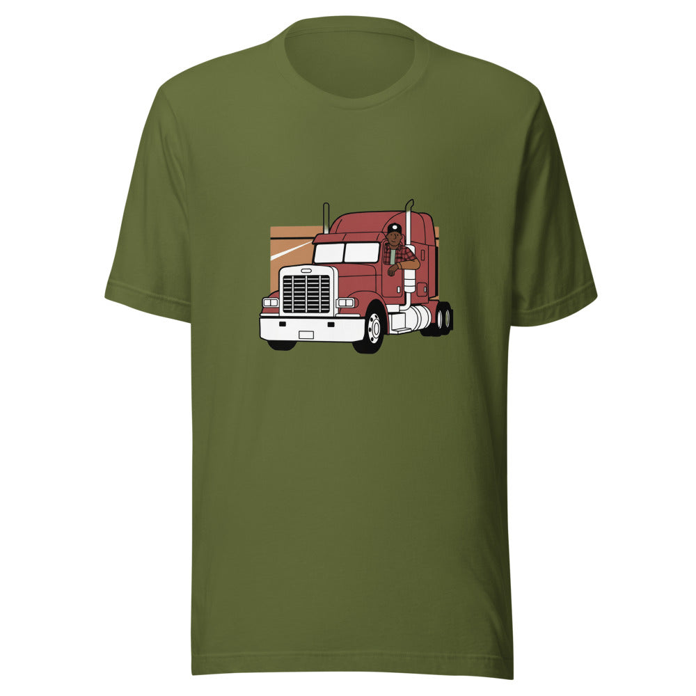 black truck driver - 4121