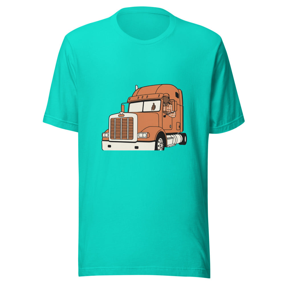 black truck driver - 22059