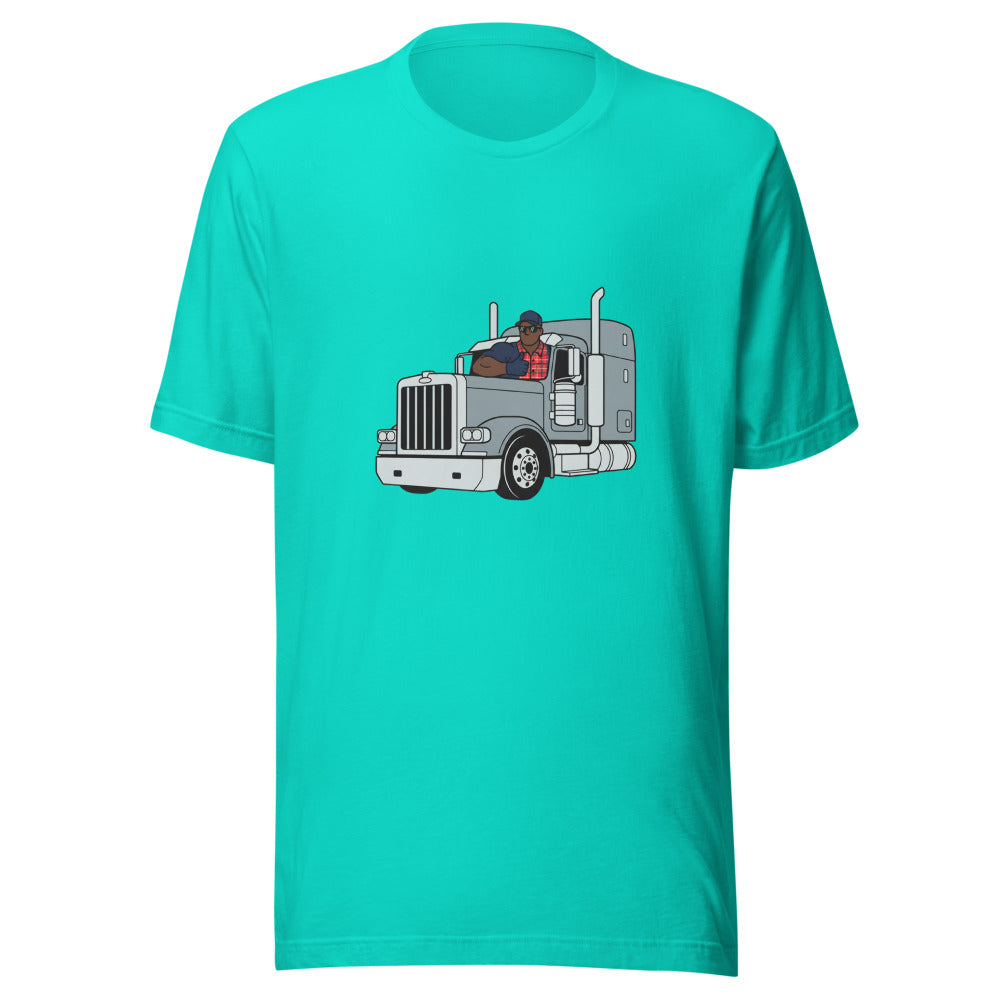 black truck driver - 22059