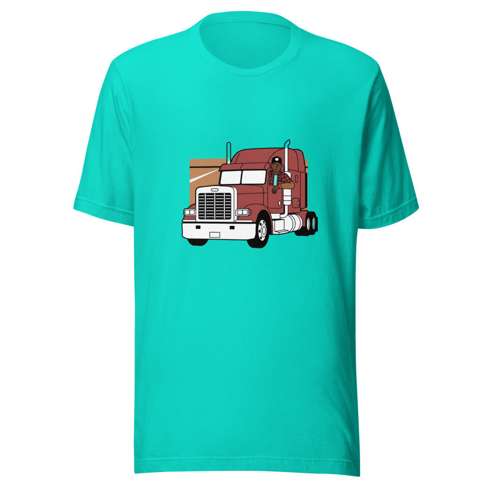 black truck driver - 22059