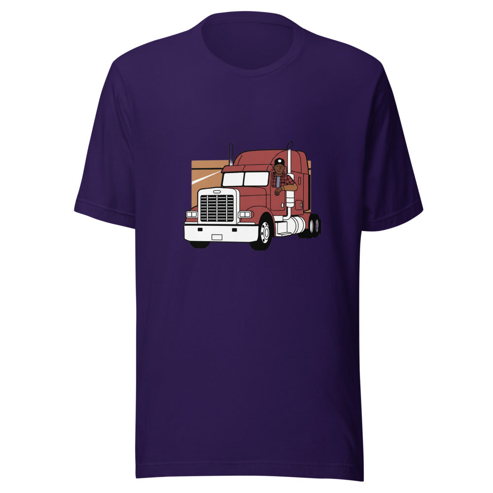 black truck driver - 4166